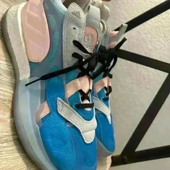 ZoneBoost Adidas Aero Blue 2019 Size 14.5 men’s - Picture 4 of 14